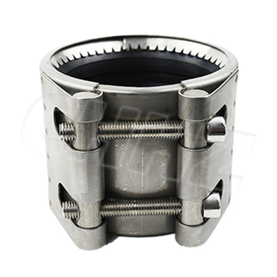 Ring repair clamps with teeth