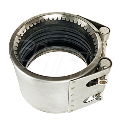 Ring repair clamps with teeth