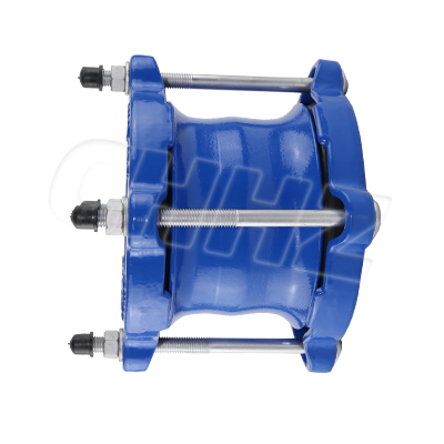 Ductile iron hdpe pipe tube wide range flexible joint